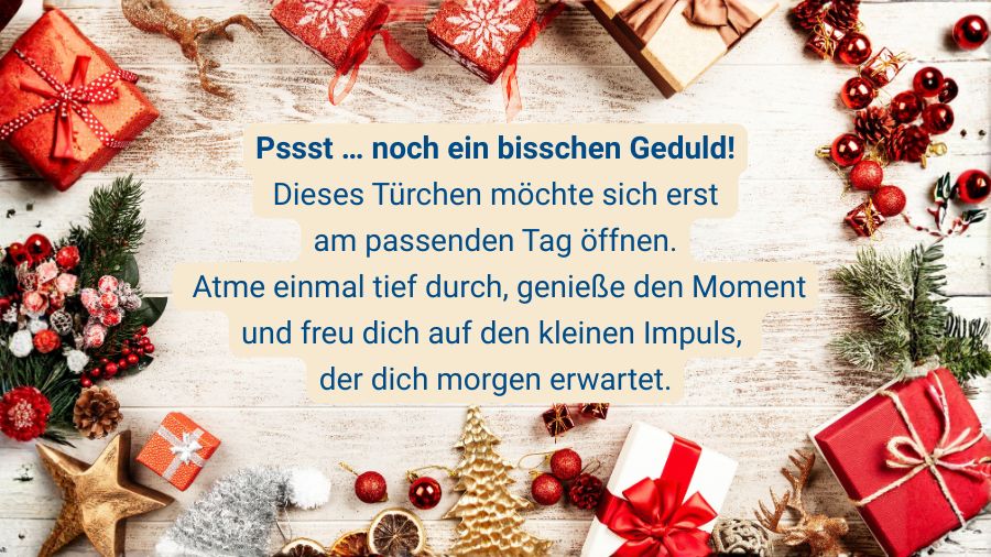 Hinweis, dass  diese Tür noch nicht geöffnet werden darf.